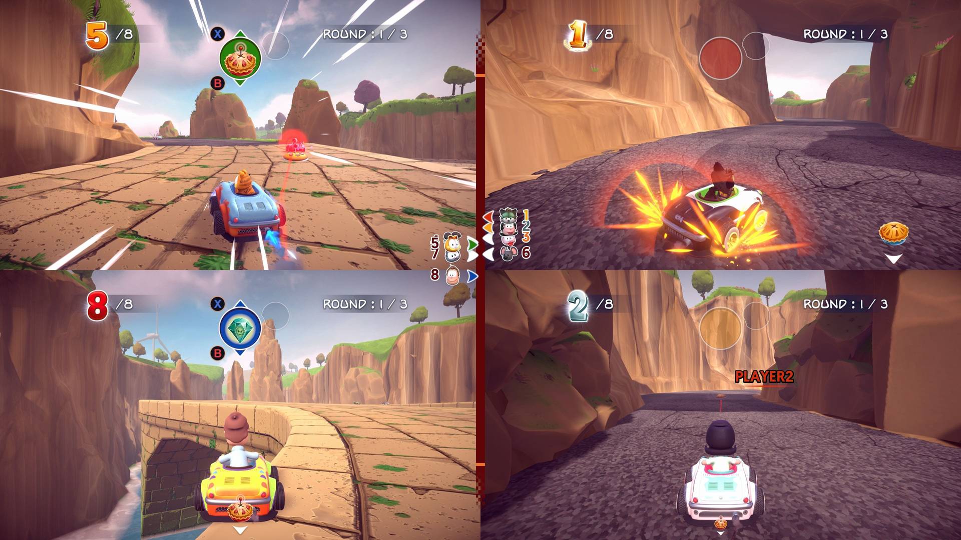 Garfield Kart Furious Racing